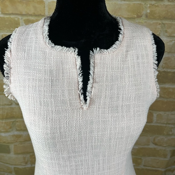 Karl Largerfeld Paris Pink Tweed Dress. - Picture 3 of 7